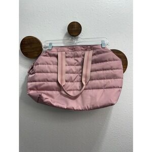 Victoria's Secret PINK Dusty Rose Puffer Tote Bag